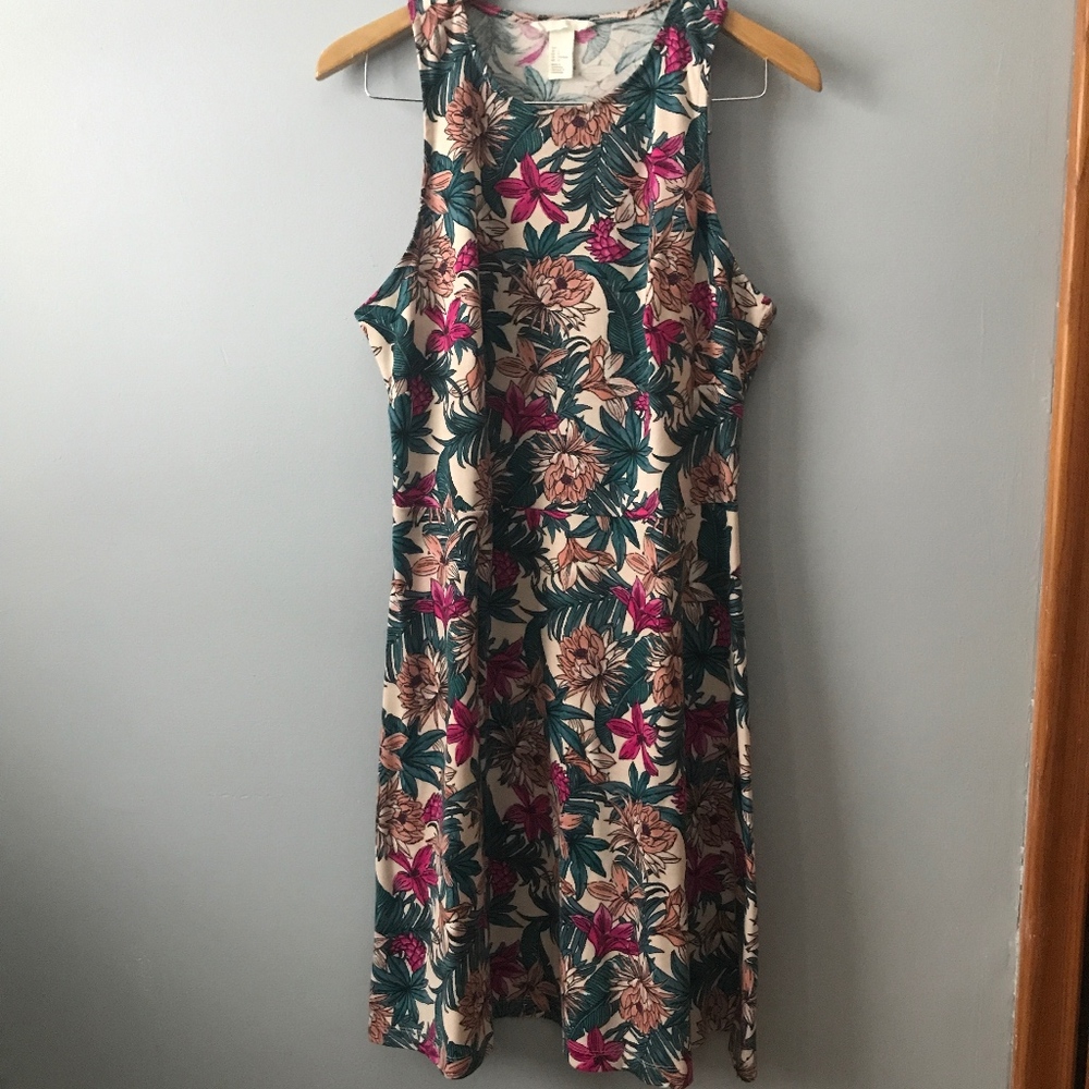 Cotton Floral Dress